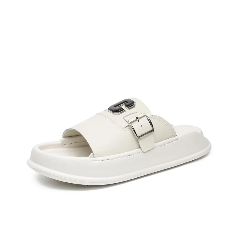 ΛOLUNKΛ Abrasion Resistant Slide Slippers Men's-7
