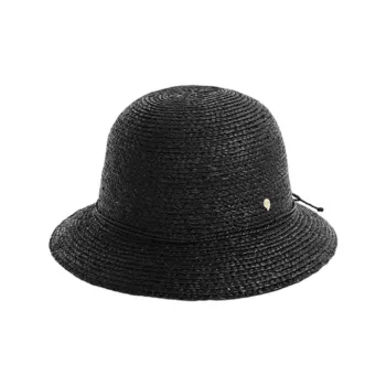 HELEN KAMINSKI Raffia Bucket Hats Unisex Black