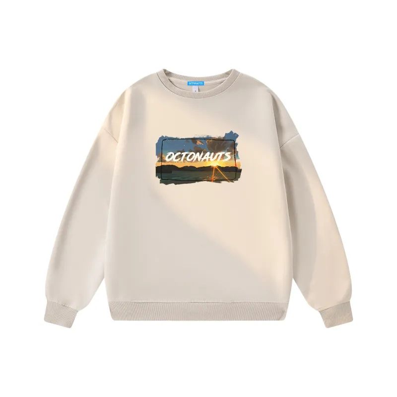 Small Columns Under The Sea Sweatshirt Unisex-16