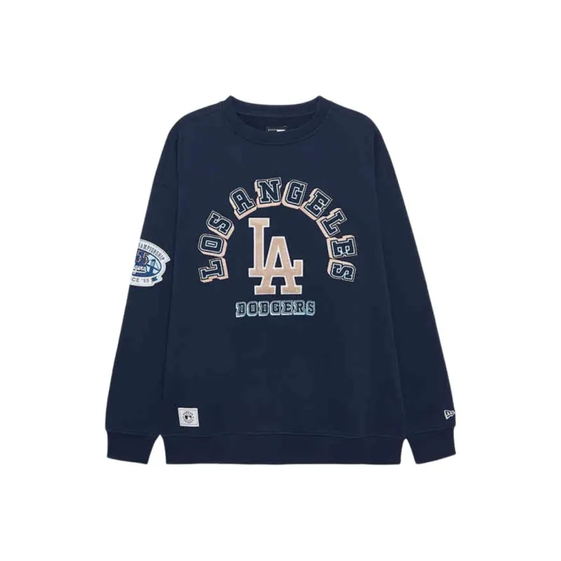 New Era FW24 Sweatshirt Unisex Navy Blue-0