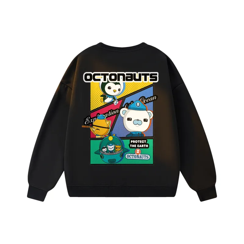 Small Columns Under The Sea Sweatshirt Unisex-6