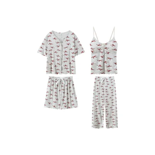 Maultiay Pajama Set Women's Gray