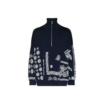 PALM ANGELS Paisley intarsia Jumper