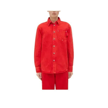 Bottega Veneta SS24 Shirt Men's Dark Red