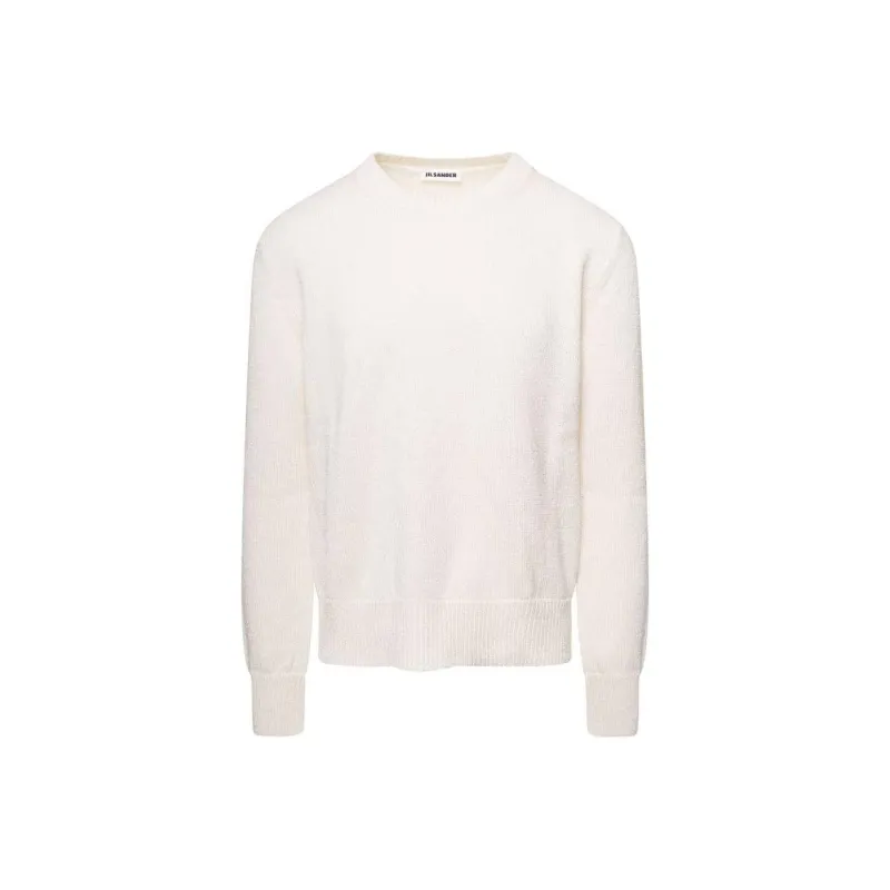 JIL SANDER Long Sleeved Crewneck Knitted Jumper-0