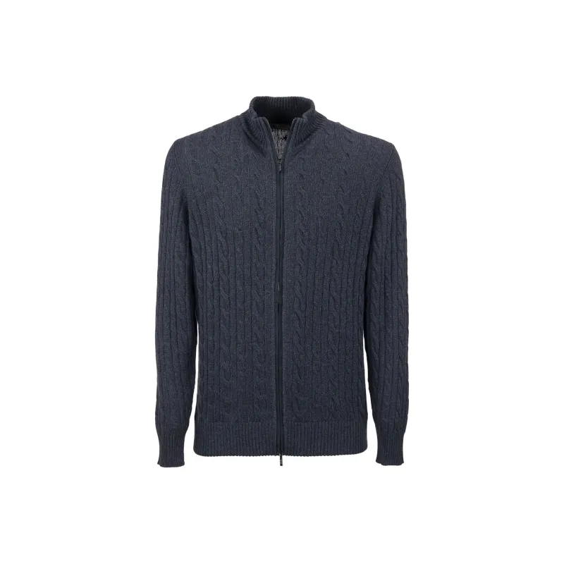 Loro Piana Cable-knit Cashmere Cardigan-0