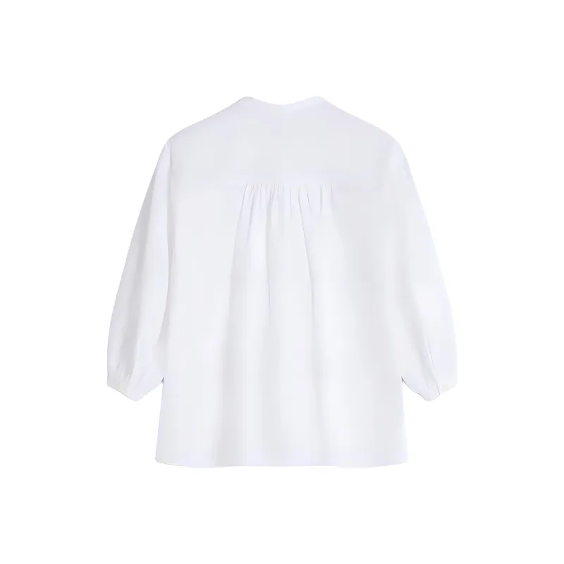 Maison Kitsune Embroidered Shirt-1