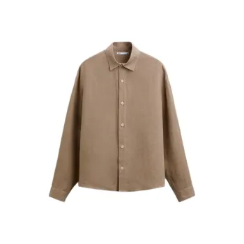 ZARA Shirts Men Mink