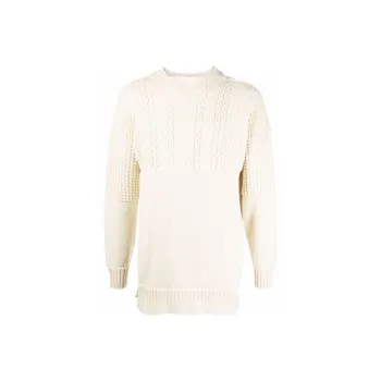 Maison Margiela Cable Knit Crewneck Jumper