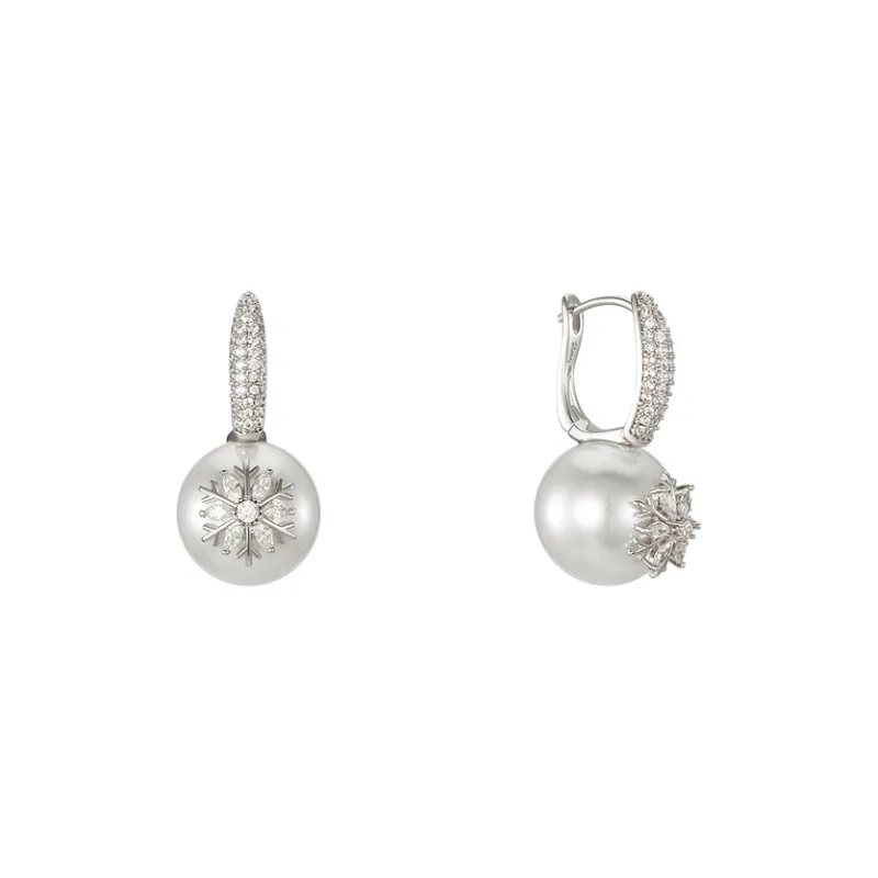 RiotLILY Spring Premium Fashion Versatile Office Commute Pearl Earrings Women's-0