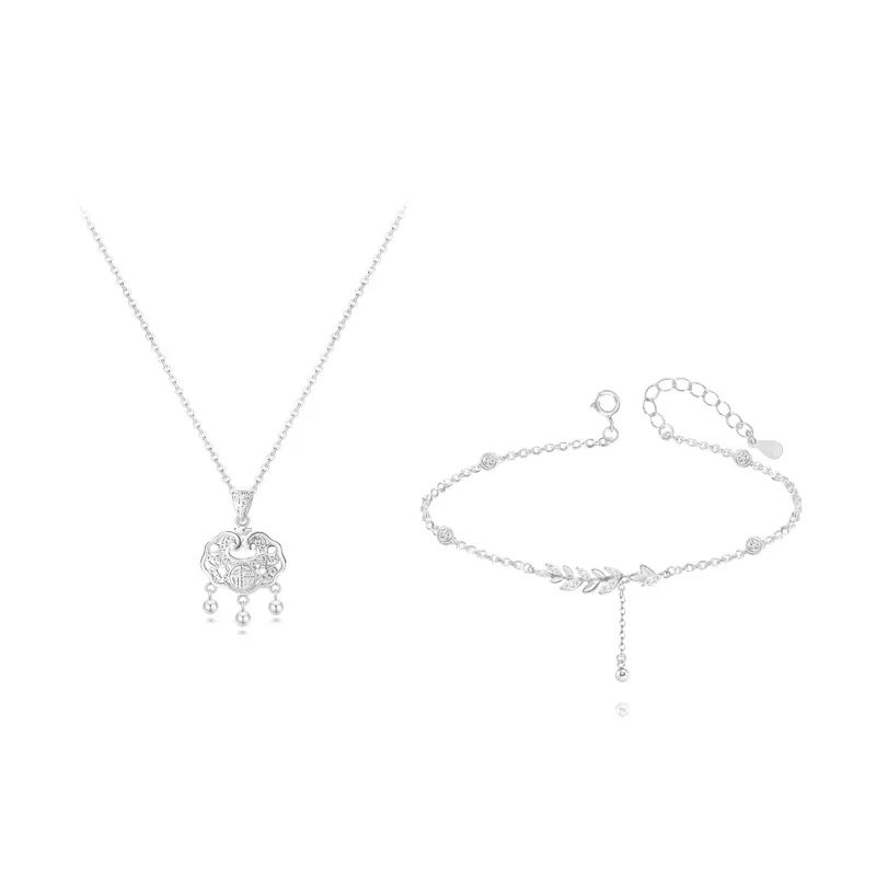 FANFRI Sterling Silver Necklaces Women's-10
