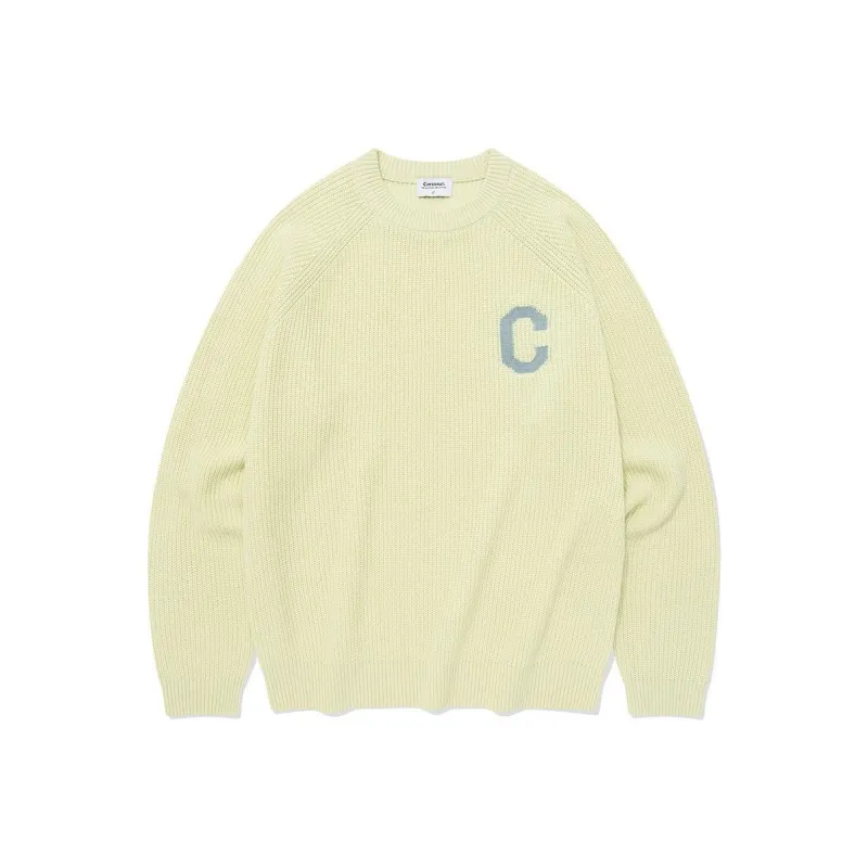 COVERNAT Sweater Unisex Light Yellow-0