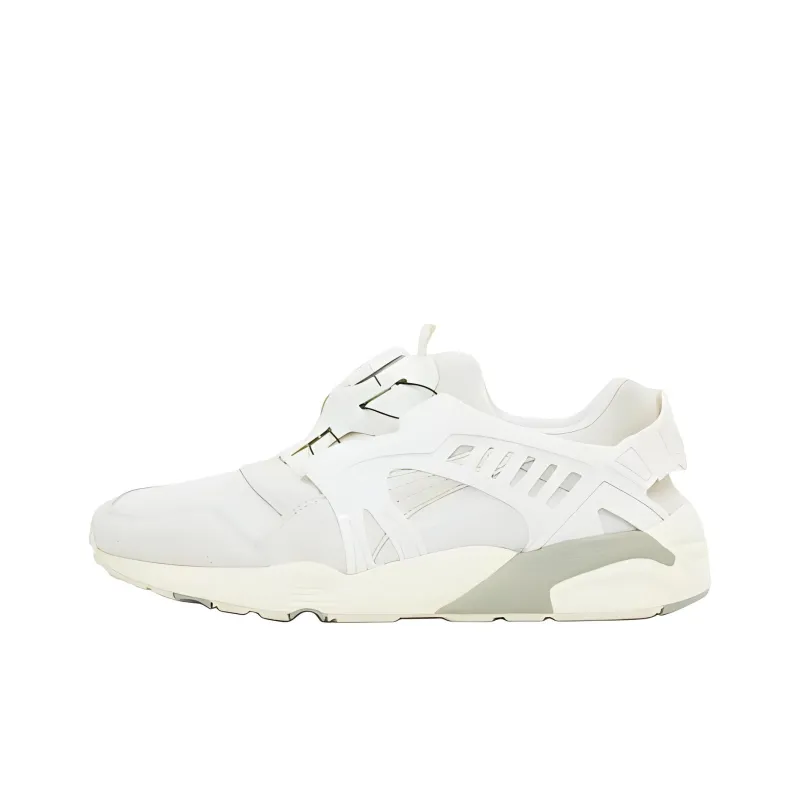 PUMA Disc Blaze Cushioning, Slip Resistant, And Abrasion Resistant Low Top Casual Shoes Women's White-0