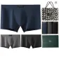 3 Pack Gift Box Set (Black+Iron Gray+Navy Blue) with Shopping Bag Included