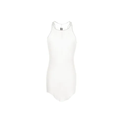 RICK OWENS Tank Tops Men Gray White