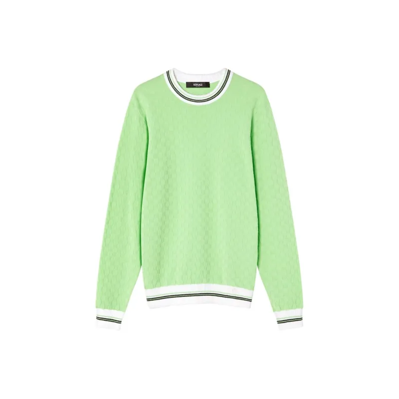 VERSACE Sweater Men's Light Green-0