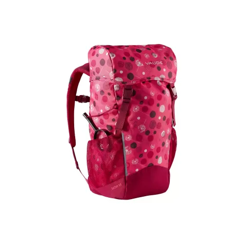 VAUDE Mountaineering Bag Backpack Outdoor Bag Polyester 15L Bright Pink With Cranberry Undertones Kids'