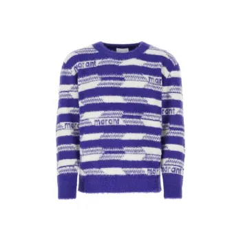 ISABEL MARANT Logo Intarsia Knitted Jumper