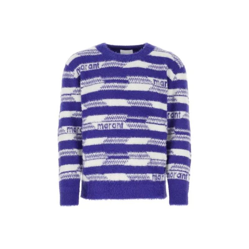ISABEL MARANT Logo Intarsia Knitted Jumper-0