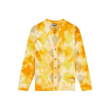 DIESEL K-Airo Tie-Dyed Knitted Jumper
