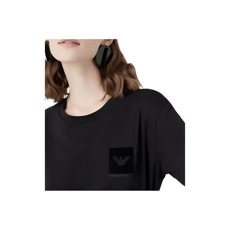 EMPORIO ARMANI T Shirts Women's Marine Blue-4