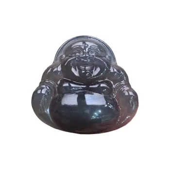 Xiao Tian Hetian Jade Pendants Smoky Purple Unisex