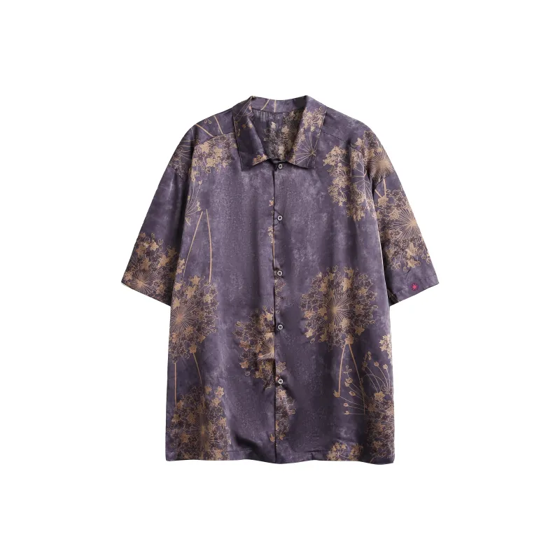 HOKLV Shirts Unisex Purple-0