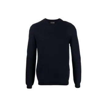EMPORIO ARMANI FW22 Sweater Men's Marine Blue