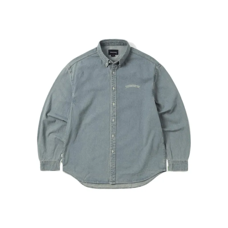 Thisisneverthat Washed Denim Shirt-0