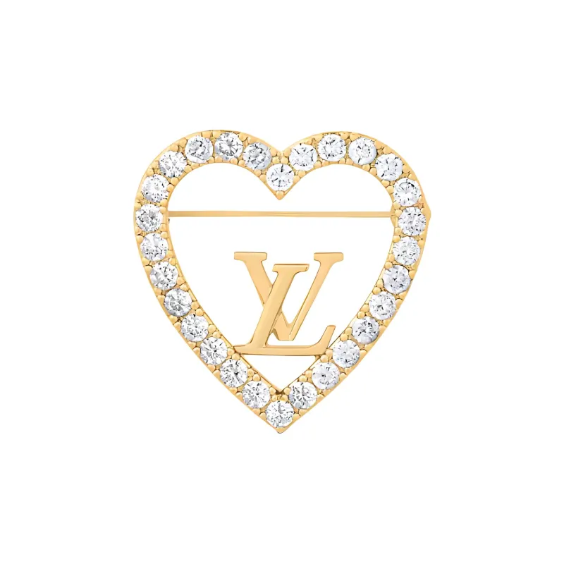 LOUIS VUITTON My Lv Love Brooch-0