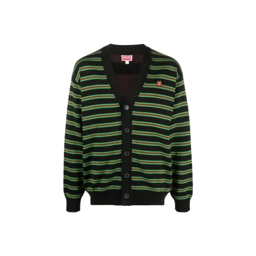 KENZO Calvin Courage Striped Cardigan