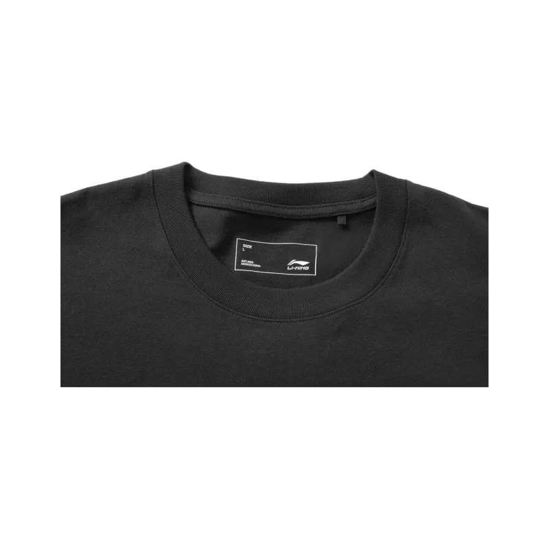 LiNing Sports Trend Series T Shirt Unisex Black-2