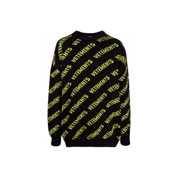 Vetements Monogram Knitted Sweater