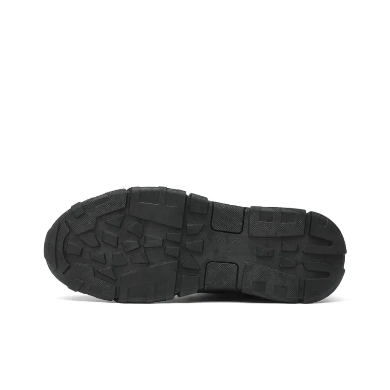 WARRIOR Work Boots Men Low Top Black/Gray/Khaki-3