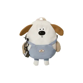 LUVISTRUE Nylon Couple Backpack Crossbody Bag Medium Size Men's White Blue/Khaki Black/Khaki Blue