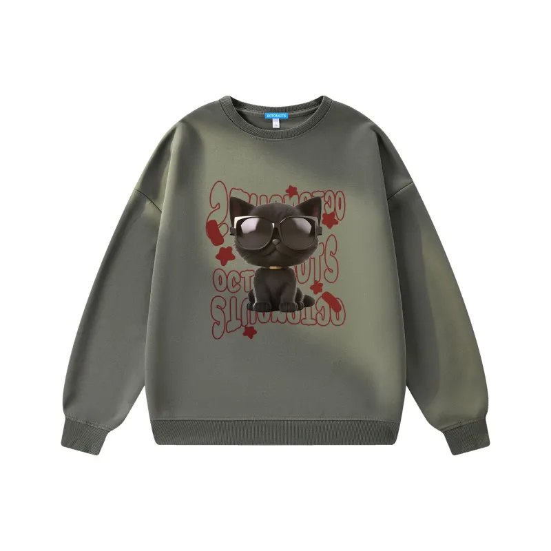 Small Columns Under The Sea Sweatshirt Unisex-8