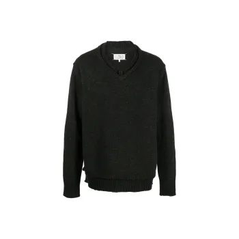 Maison Margiela Elbow patch Knitted Jumper