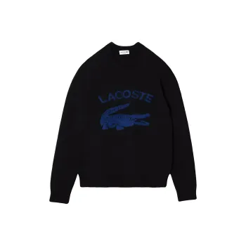LACOSTE Sweater Men's Black Blue
