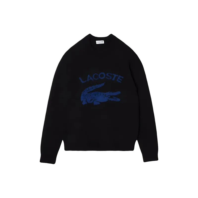 LACOSTE Sweater Men's Black Blue-0