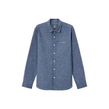 NAUTICA Shirts Men 4NV Navy Blue 214