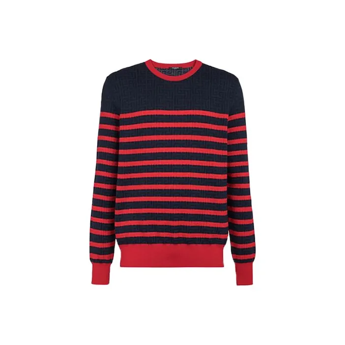 BALMAIN Sweaters Men Navy Blue-0