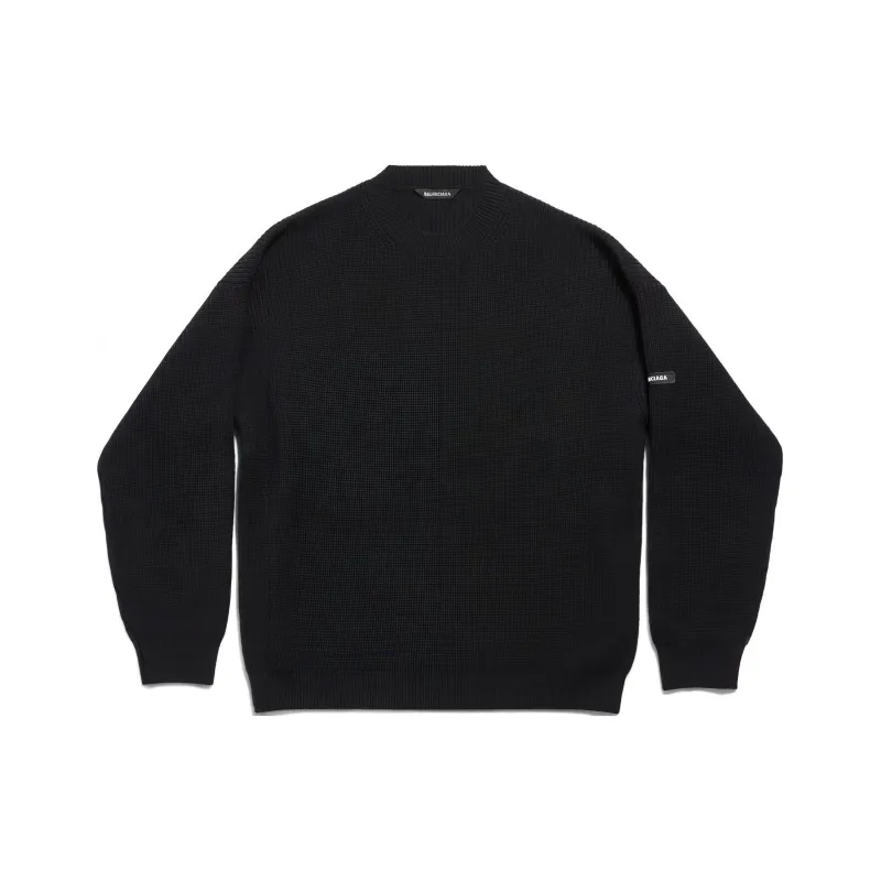 Balenciaga Crewneck Knitted Jumper-0
