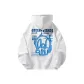White (Blue Logo)