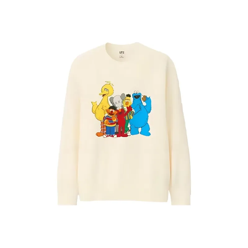 KAWS X Uniqlo X Sesame Street Group #2 Sweatshirt-0