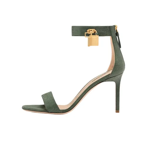 TF One Strap Sandals 8.5cm Women's Green