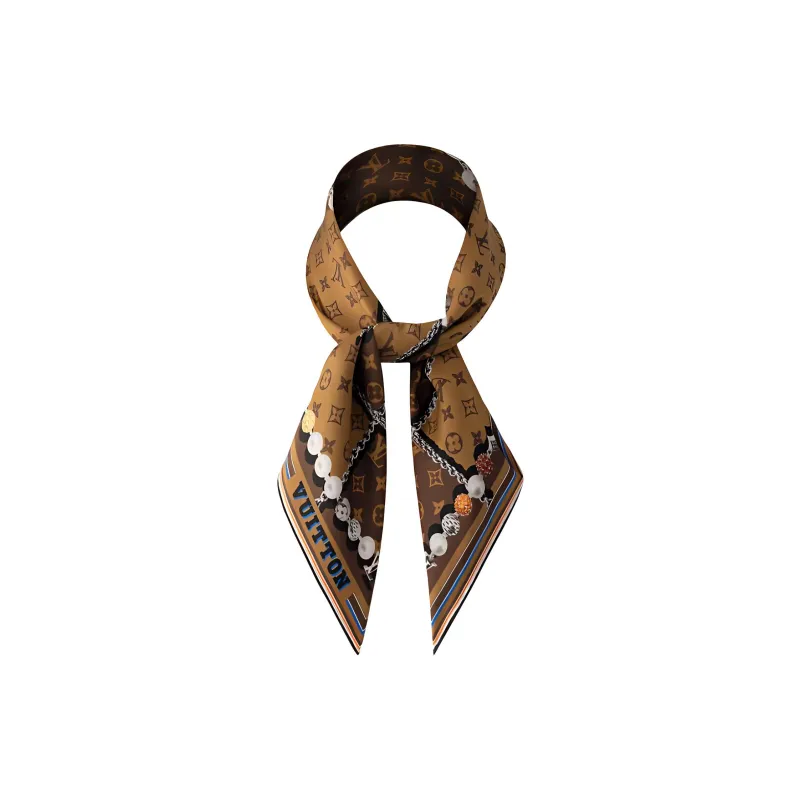 LOUIS VUITTON Dandy Monogram Silk Square-1