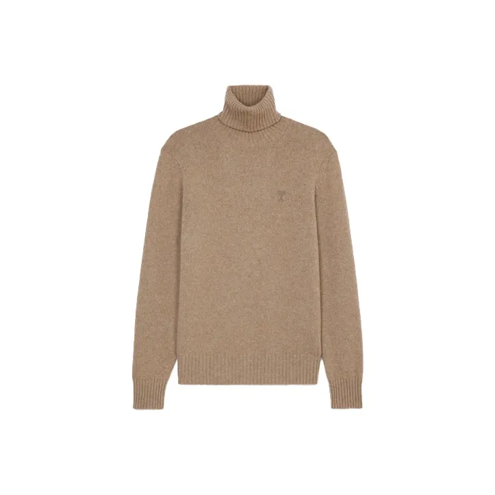 AMIPARIS Cashmere Sweaters Men Champagne-0