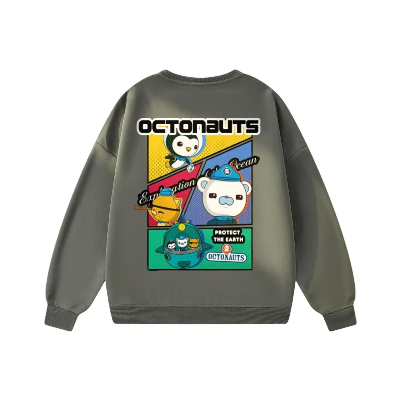 Small Columns Under The Sea Sweatshirt Unisex-8