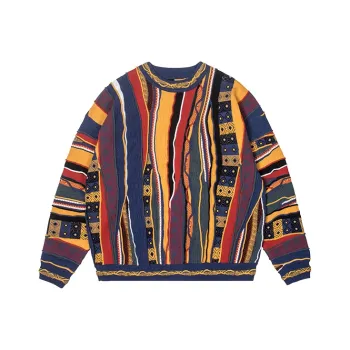 MEDRIA Knitwear Unisex Blue Red