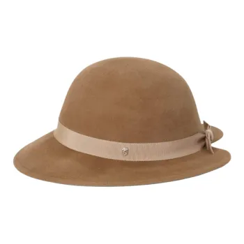 HELEN KAMINSKI Natural Fur Bucket Hats Unisex Camel